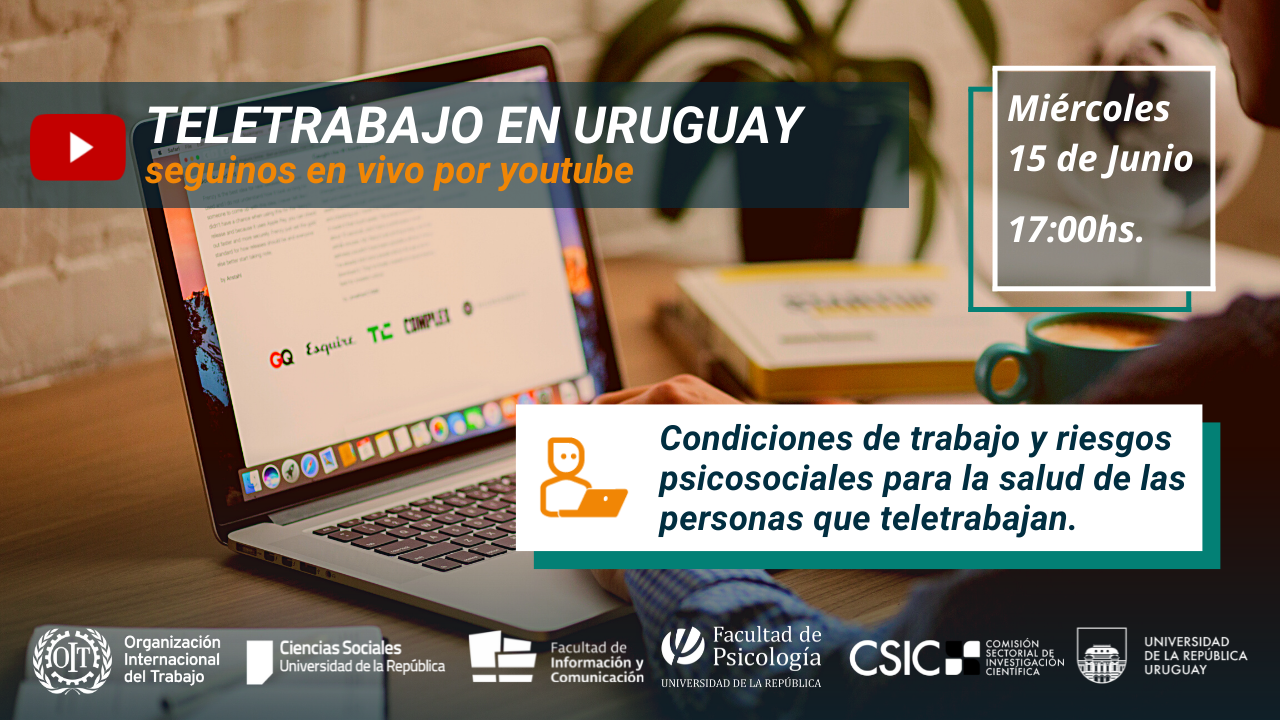 Diseño de afiche de Foro 3 Teletrabajo