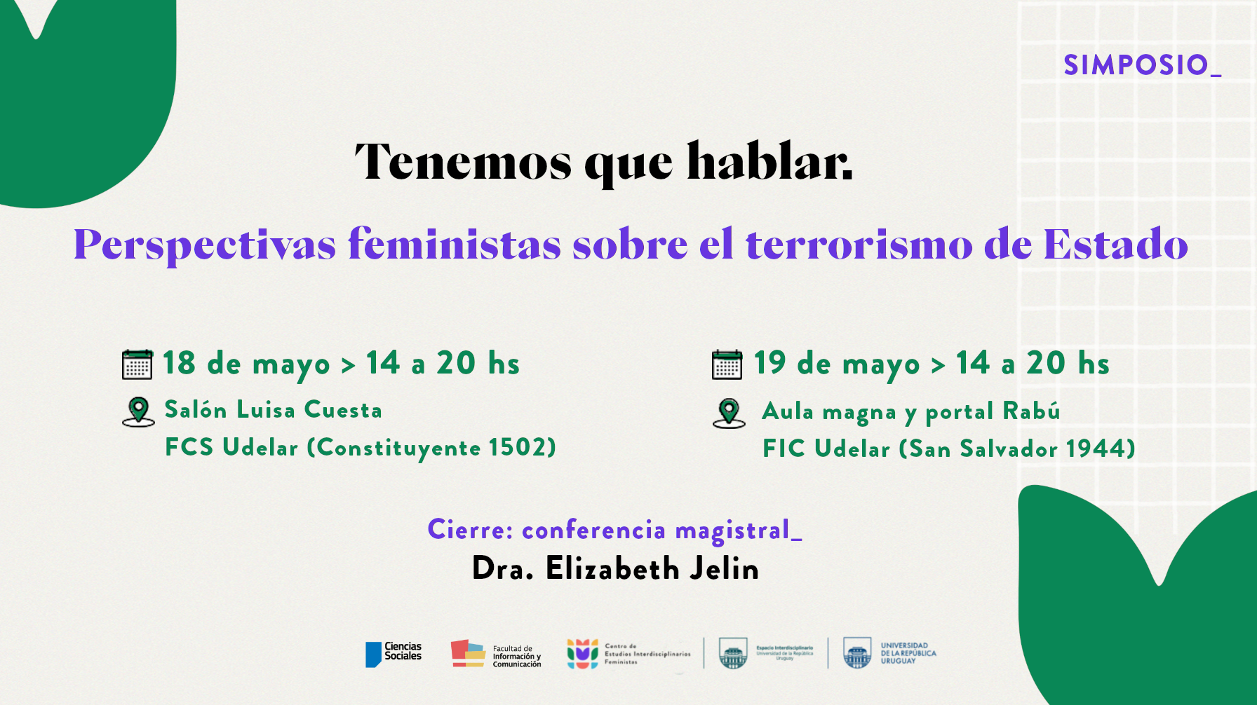 Invitación al simposio