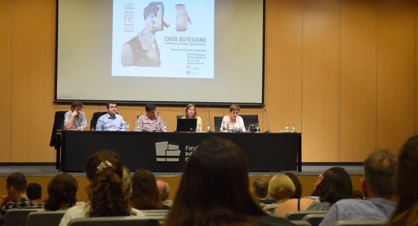 Mesa redonda sobre la cobertura periodística del caso Astesiano