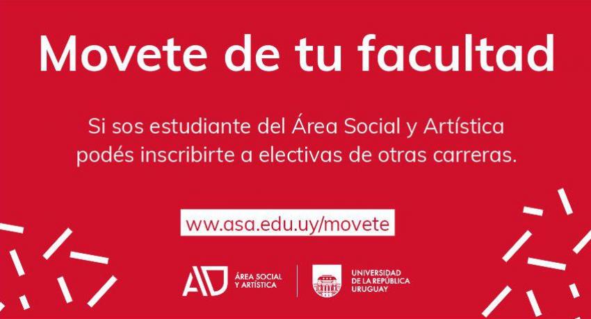 Banner con texto Movete de tu facultad