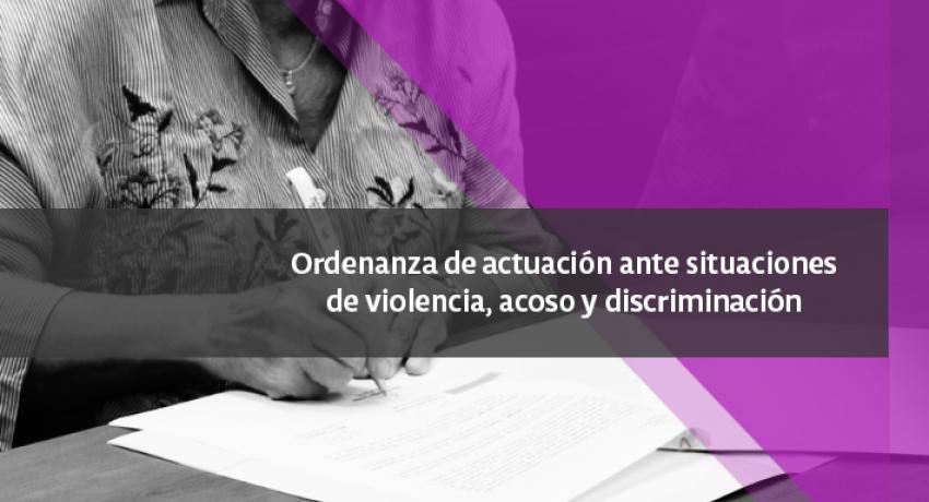 Imagen - nueva Ordenanza de actuación ante casos de violencia, acoso y discriminación