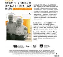 100 años de Mario Kaplún y Ana Hirsz